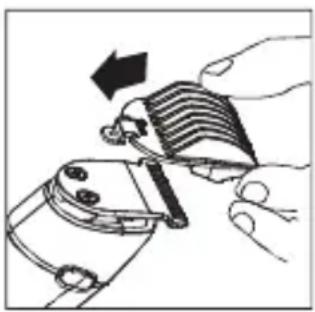 Philco Aqua PAP03 - Para cortar o cabelo utilizando os pentes - 1