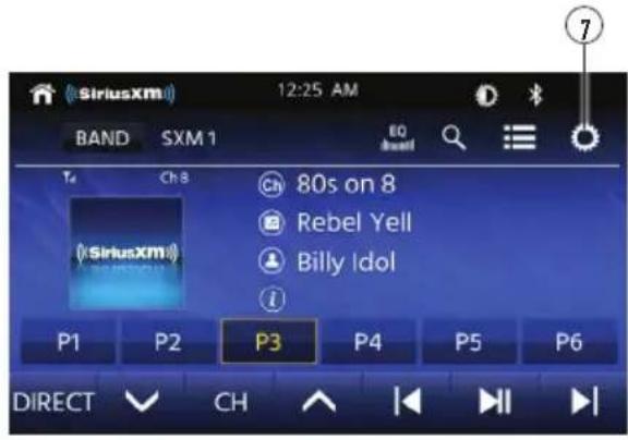 JENSEN J1CA9W - Funcionamiento de SiriusXM® Radio - 1