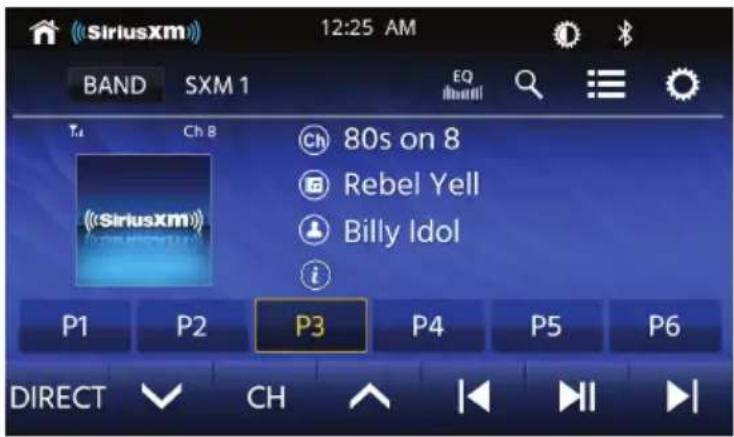 JENSEN J1CA9W - Funcionamiento de SiriusXM® Radio - 1