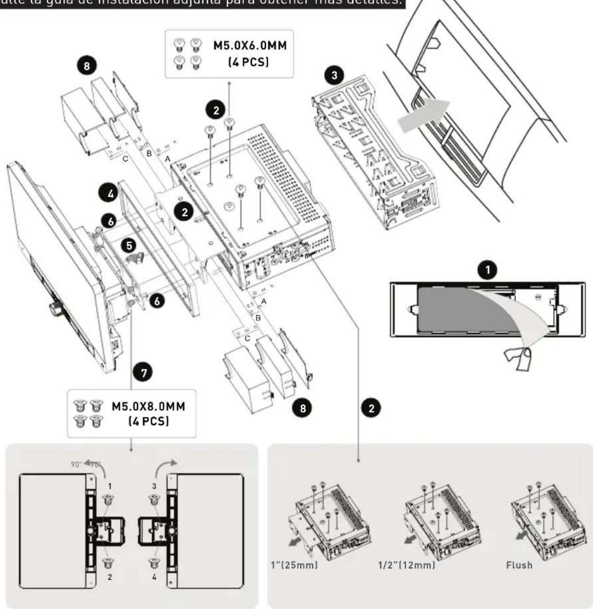 JENSEN J1CA9W - GUÍA DE INSTALACIÓN - 1