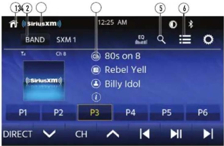 JENSEN J1CA9W - Funcionamiento de SiriusXM® Radio - 1