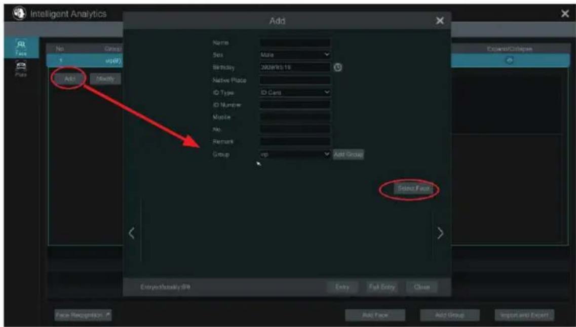 Vimar ELVOX 46NVR.64 - Gestione del database volti (Face Database Management) - 2