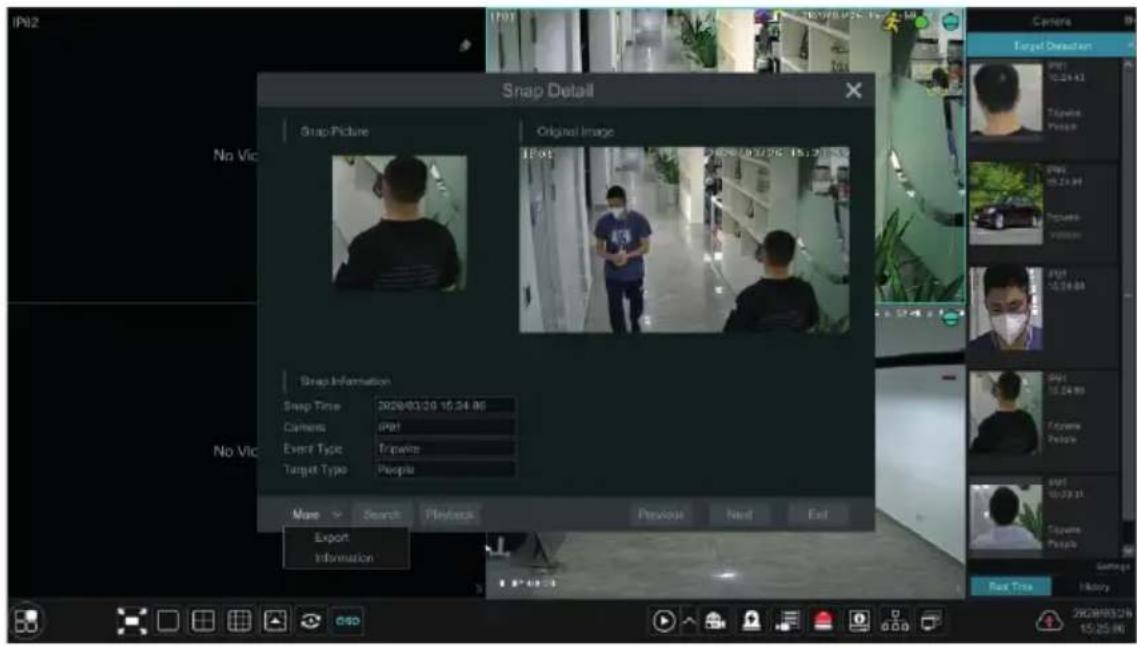 Snap Detail Snap Picture Original Image IPAT Snap Information Snap Time 2028/03/20 15:24:06 Camera IPAT Event Type Traveling Target Type People Map Search Printback Previous Next Exit Export Information No Vic No Vic PPTI Target Detection PPTI 10.24 KB Tapele Peake PPTI 10.24 KB Tapele Peake PPTI 10.24 KB PPTI 10.24 KB PPTI 10.24 KB PPTI 10.24 KB PPTI 10.24 KB PPTI 10.24 KB PPTI 10.24 KB PPTI 10.24 KB PPTI 10.24 KB PPTI 10.24 KB