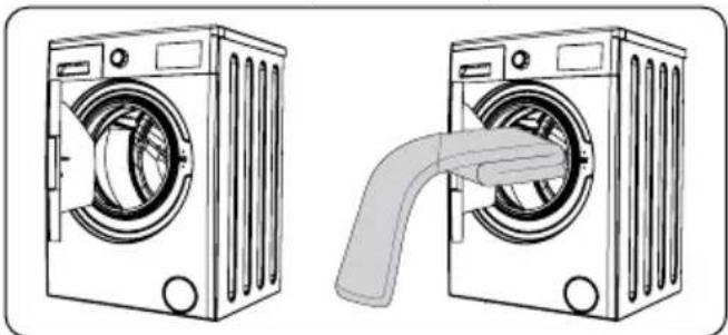 VOX WM1040T15D - Colocar a roupa na máquina - 1