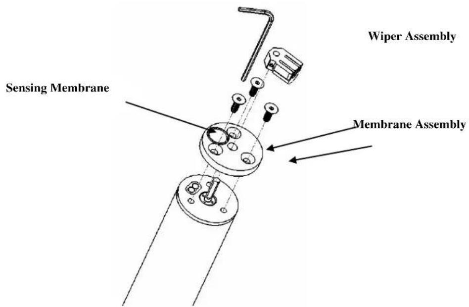 Wiper Assembly Sensing Membrane Membrane Assembly