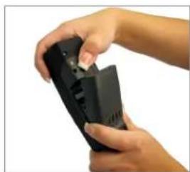 Code Reader 3500 - Attaching and Detaching the Lithium Ion Battery - 2