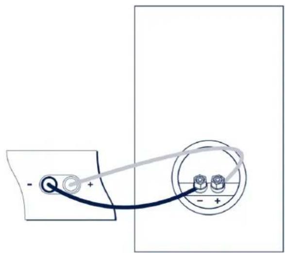 Pure electrical circuit lines without any symbols