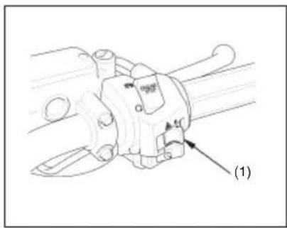 Honda CB 1300 (2007) - Interruptor do Pisca-alerta - 1