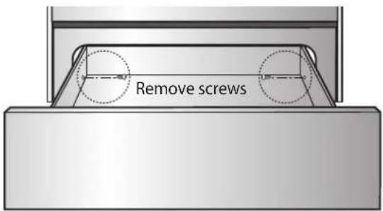 Remove screws