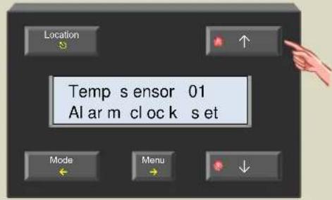 Temp s ensor 01 Al arm clock set