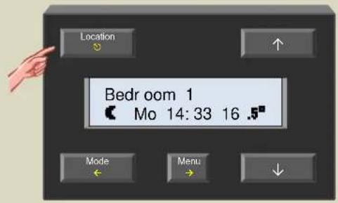 Velbus VMB1TCW - Defining zones - 9