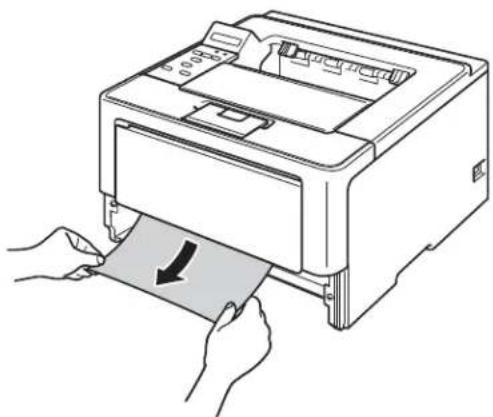 BROTHER HL-6182DW - O papel está preso dentro da máquina - 2