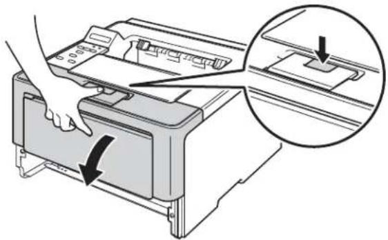 BROTHER HL-6182DW - O papel está preso dentro da máquina - 3