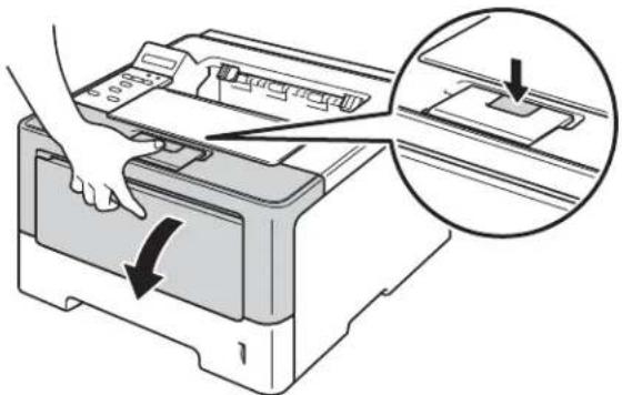 BROTHER HL-6182DW - O papel está preso na parte traseira da máquina - 1