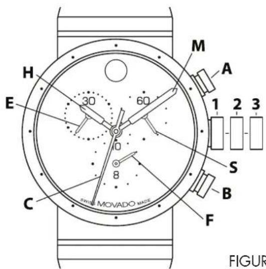 Movado Bold Evolution 3600734 - CON 1/10 DE SEGUNDO - TIPO C - 2