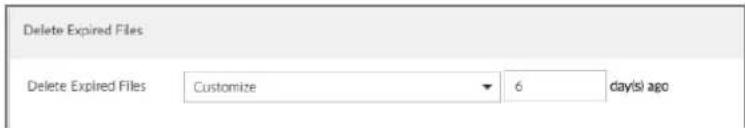 Delete Expired Files Delete Expired Files Customize 6 day(s) ago
