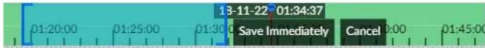 13-11-22 01:34:37 Save Immediately Cancel 0:00 01:45:00