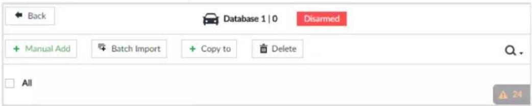 Back Database 1 | 0 Disarmed + Manual Add Batch Import + Copy to Delete All
