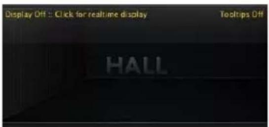 Display Off : Click for realtime display Tooltips Off HALL