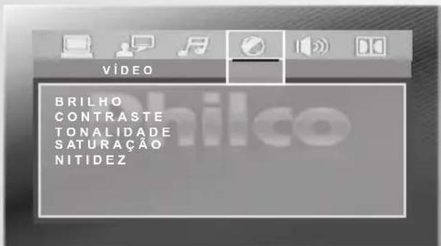 Philco PH140 - Configuração do Vídeo - Vídeo Setup - 1