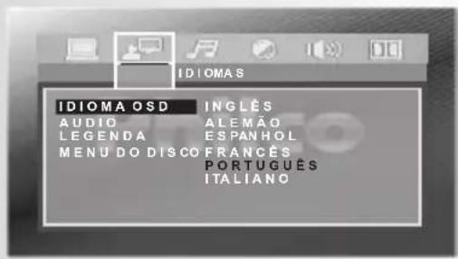 Philco PH140 - Configuração do Idioma - Language Setup - 2