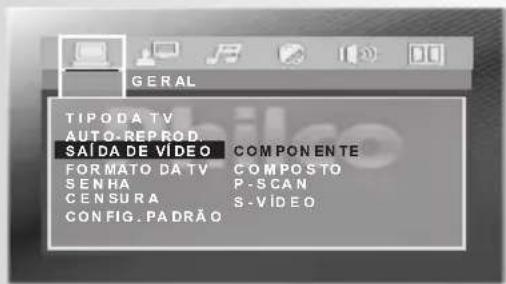 Philco PH140 - •Saída de vídeo (VÍDEO) - 1