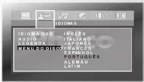 Philco PH140 - Configuração do Idioma - Language Setup - 5