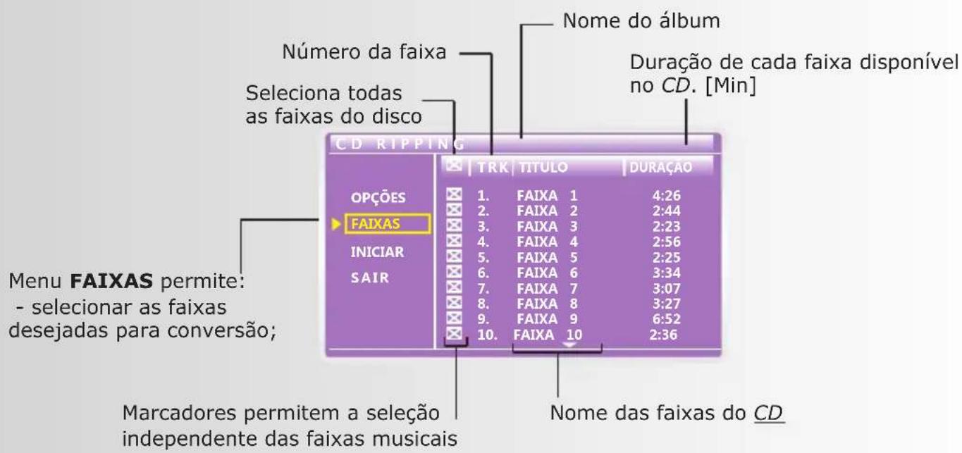 Philco PH140 - Como faço para "Ripar" um CD? - 2