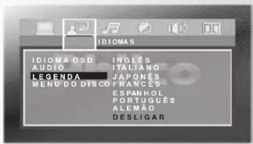 Philco PH140 - Configuração do Idioma - Language Setup - 3