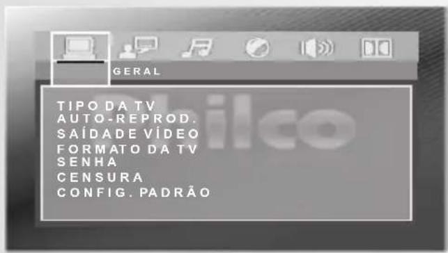 Philco PH140 - Configuração Geral - System Setup - 1
