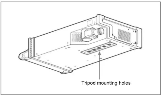新旧场设备 Tripod mounting holes