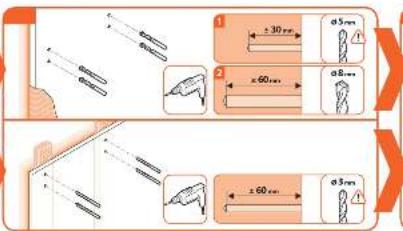 ±30mm ±60mm ±60mm ±8mm ±3mm
