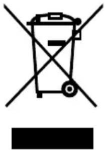 Symbol of a trash bin crossed with a diagonal line and a horizontal bar below (no text or labels)