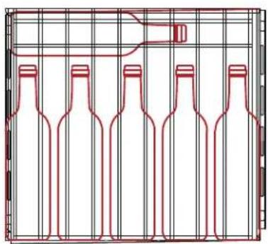 XO XOU24WDZGOA - Shelf capacities - 2