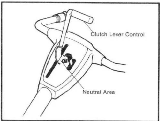 Clutch Lever Control Neutral Area