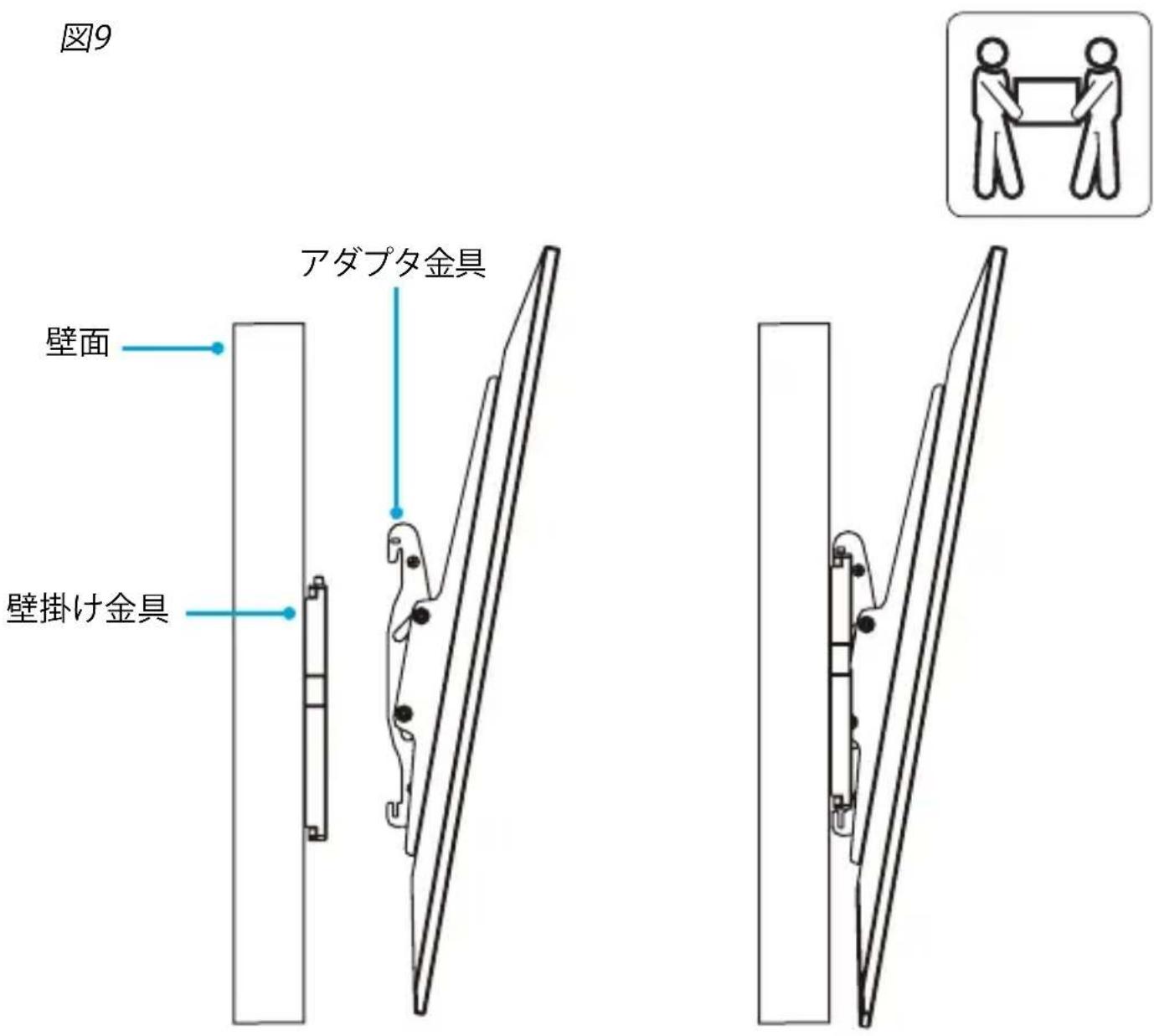 StarTech.com FPWTLTBAT - テレビを壁掛け金具に取り付ける - 1