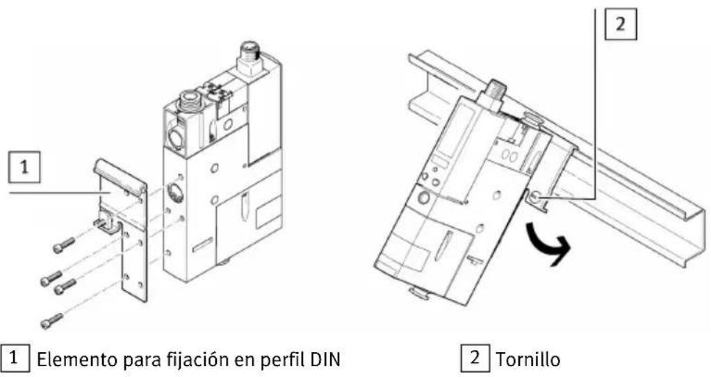 Festo OVEM-14-H-B-QO-OE-N-2N - Montaje en perfil DIN - 1