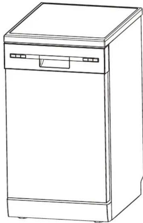 Master Kitchen MKDW FS457010 E WH E - NOTA - 1