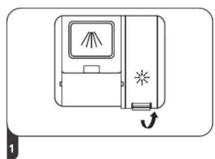 Master Kitchen MKDW FS457010 E WH E - Fill the rinse aid tank - 1
