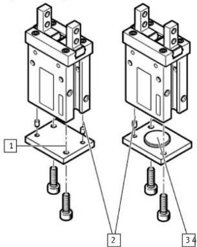 Festo DHPC-40-A-B - Montaje de la pinza - 7