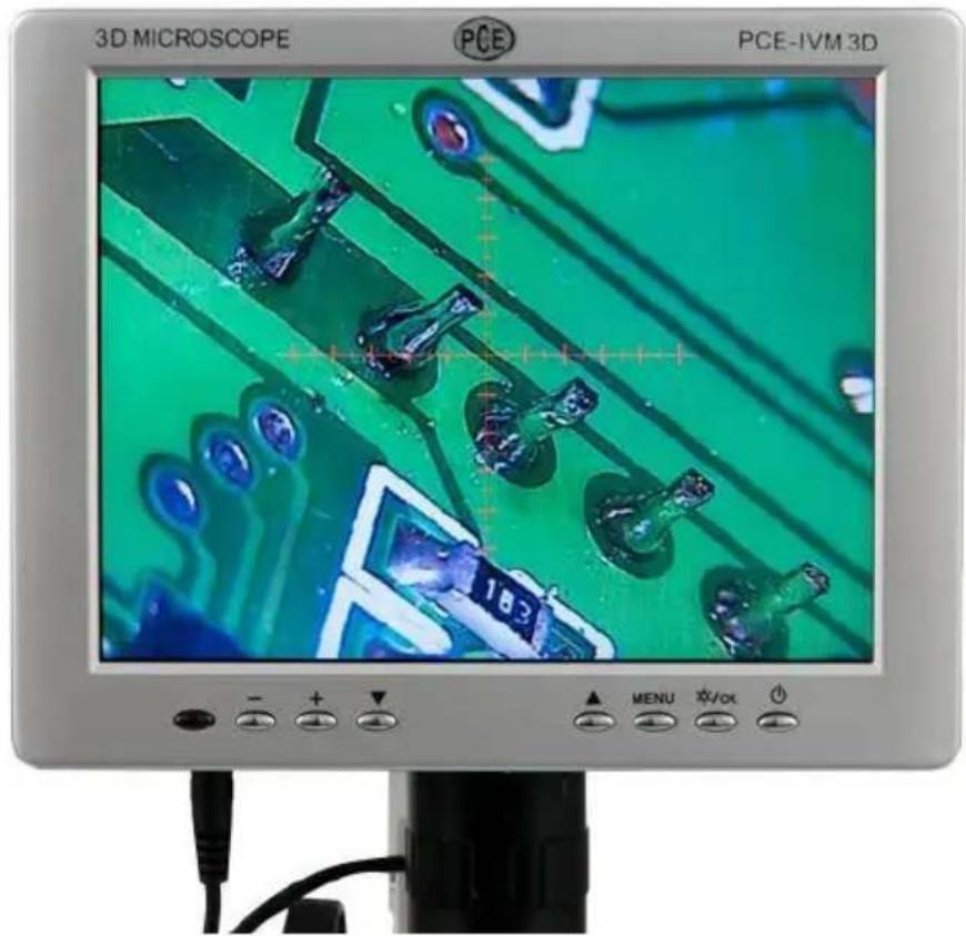 3D MICROSCOPE PCE PCE-IVM 3D - + - MENU V/OK