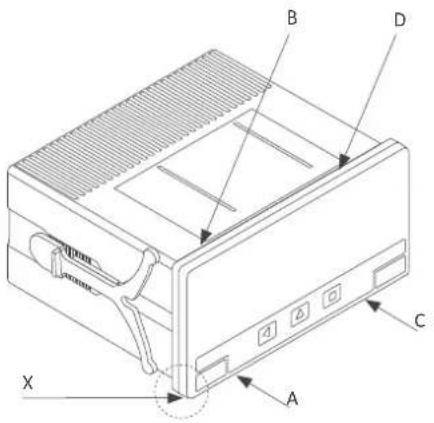 PCE Instruments DPD-C - Acceso al interior del equipo - 1