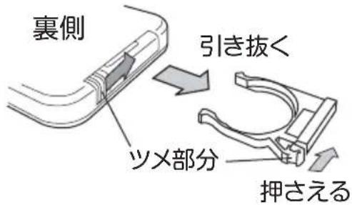 Yamazen YMR-K3011 - 電池の入れかた(交換)方法 - 1