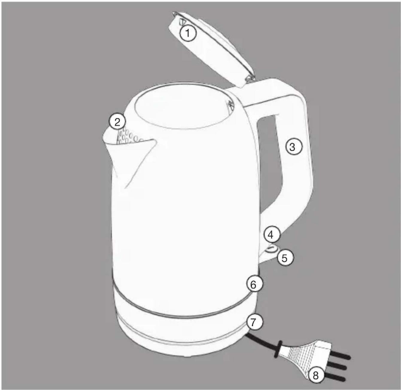 Cadence Pure Inox CEL810 - - COMPONENTES DO PRODUTO - 1