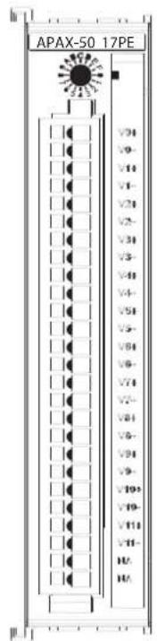 APAX-50 17PE V01 V9- V10- V11- V21- V22- V31- V32- V41- V42- V51- V52- V61- V62- V71- V72- V81- V82- V91- V92- V101- V102- V111- V112- V12 V13