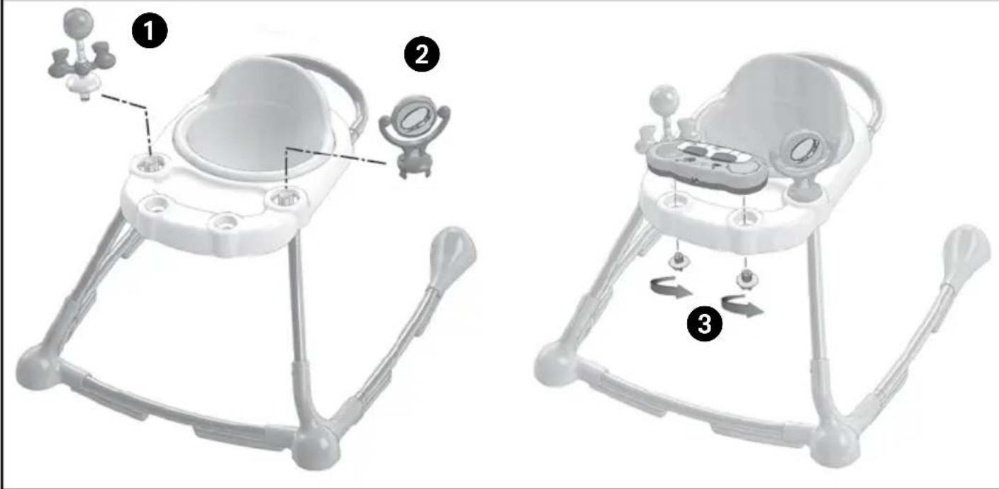 Kolcraft Tiny Steps Groove - ⚠️ PRECAUCIÓN - 1