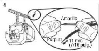 4 Amarillo Pürpura 11 mm (7/16 pulg.)