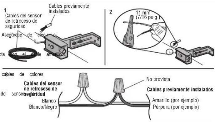 LiftMaster ATSW - OPCIÓN B INSTALACIÓN CON CABLEADO PREVIO - 1