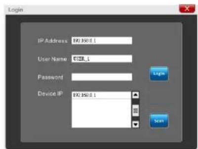 Login IP Address: $92.850.1 User Name: $638_1 Password: Device IP: $92.850.1 Login Scan
