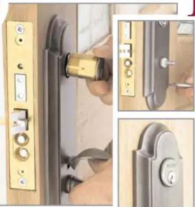 Baldwin Boulder M512402RENT - Mortise Lock Handleset Installation Instructions - 14